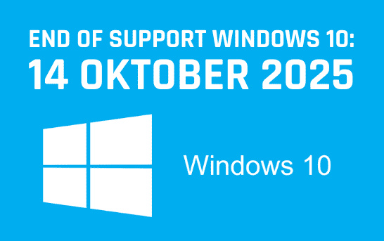 14 oktober stopt de ondersteuning van Windows 10